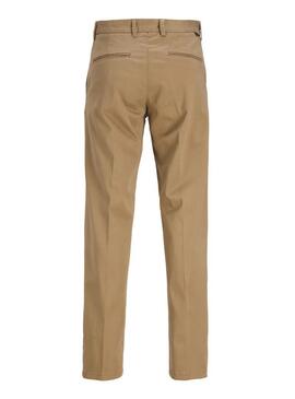 Pantaloni Jack and Jones Kane beige cinesi per uomo