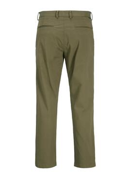 Pantaloni Jack and Jones Kane verde cinese per uomo.