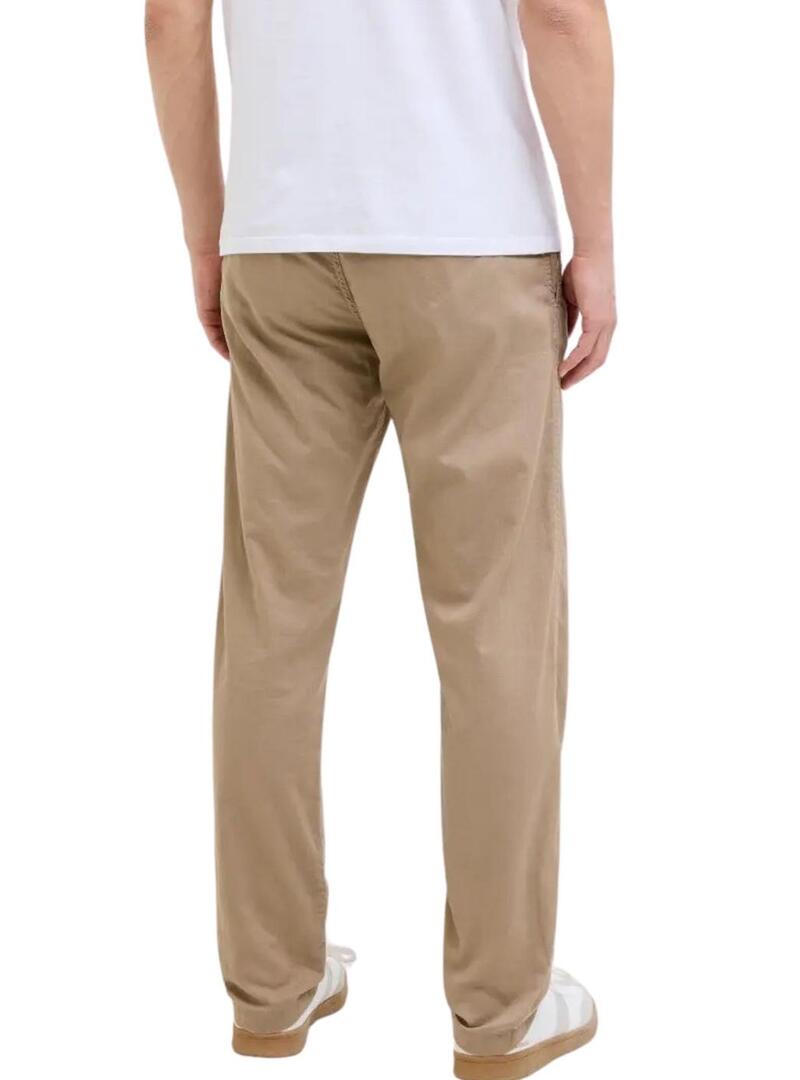 Pantaloni Jack and Jones Kane Bindi beige per uomo