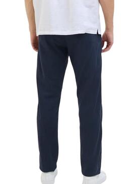 Pantaloni Jack and Jones Kane Bindi blu per uomo