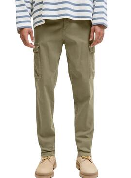 Pantaloni Jack and Jones Stace Arthur verdi per uomo