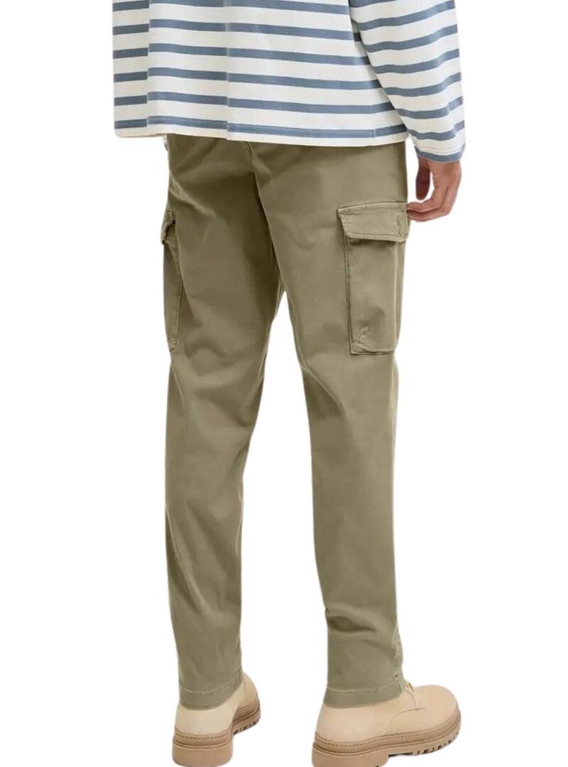 Pantaloni Jack and Jones Stace Arthur verdi per uomo