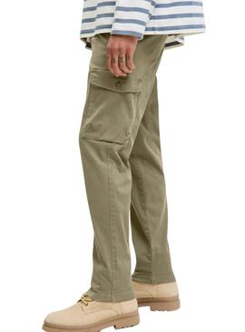 Pantaloni Jack and Jones Stace Arthur verdi per uomo