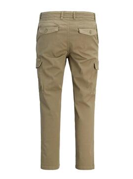 Pantaloni Jack and Jones Stace Arthur verdi per uomo