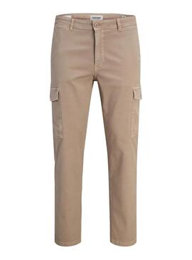 Pantaloni beige da uomo Jack and Jones Stace Arthur