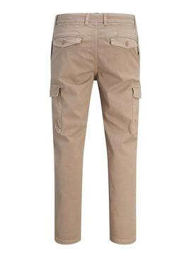 Pantaloni beige da uomo Jack and Jones Stace Arthur