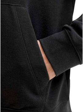 Felpa Jack and Jones Cole nera per uomo