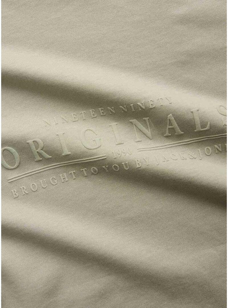 Maglietta Jack and Jones Catskills verde per uomo