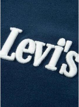 Maglietta Levi's Classic And Clean blu per bambino