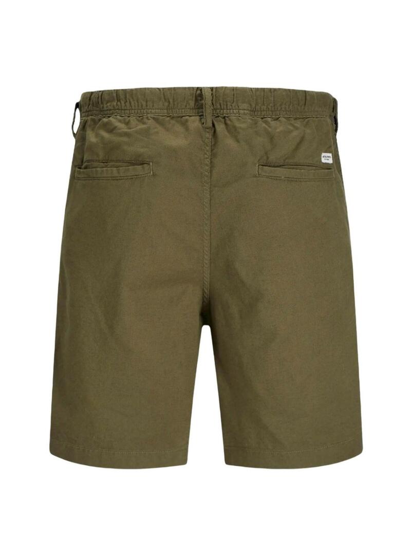 Bermuda Jack and Jones Jaiden verde per bambino.