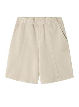 Bermuda Pepe Jeans William beige per bambino