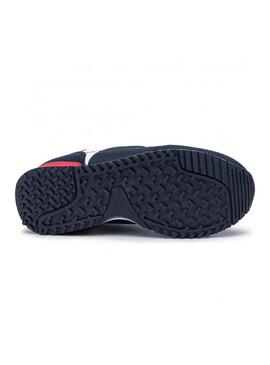 Sneaker Pepe Jeans Sydney Basic Blu Navy Bambino