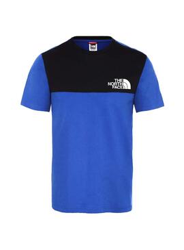 T-Shirt The North Face Himalayan Blu Uomo
