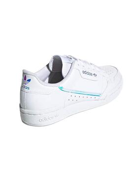 Sneaker Adidas Continental 80J Bianco Teen