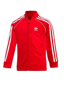 Tuta Adidas Superstar Rosso Bambino