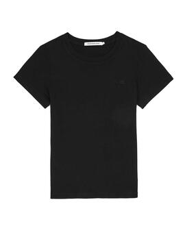 T-Shirt Calvin Klein Classic Nero per Donna
