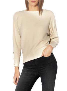 Maglia Only Adalyn Beige per Donna