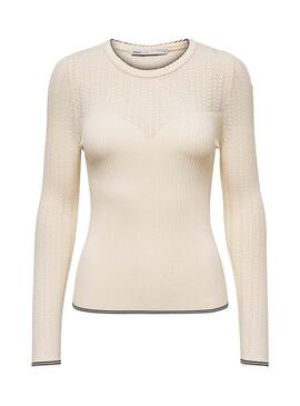 Maglia Only Coco Beige Per Donna