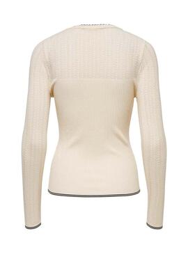 Maglia Only Coco Beige Per Donna