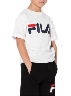 T-Shirt Fila Classic Logo bianco