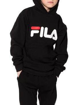 Felpe Fila Classic Logo nero Bambino