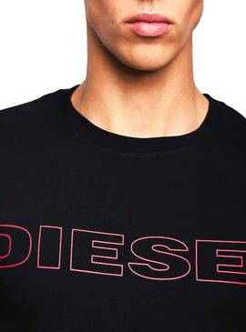 T-Shirt Diesel UMLT-Jake Black Uomo