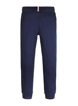 Pantaloni Tommy Hilfiger Essential Blu Navy Bambin