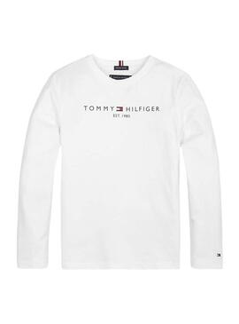 T-Shirt Tommy Hilfiger Essential White Bambino