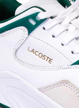 Sneaker Lacoste Court Slam Bianco Verde Donna