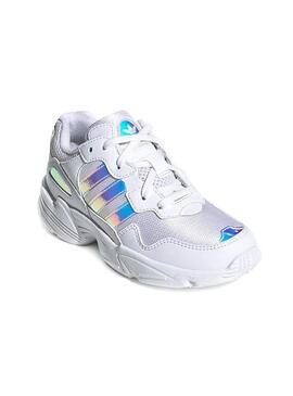 Sneaker Adidas Yung-96 bianco Teen