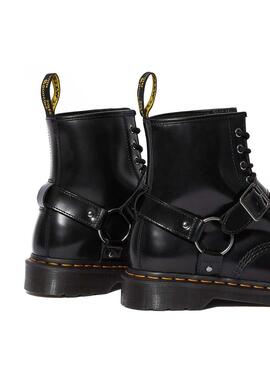 Stivales Dr Martens 1460 Harness Black Donna