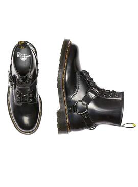 Stivales Dr Martens 1460 Harness Black Donna