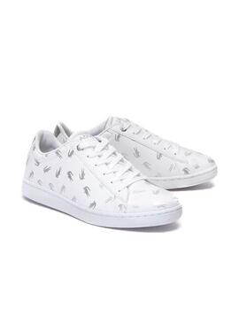 Sneaker Lacoste Carnaby Evo 419 1 bianco Kids