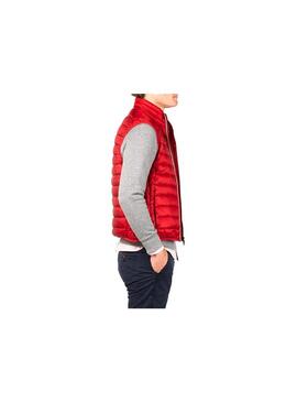 Gilet El Ganso Down Basic Waist Rosso Uomo