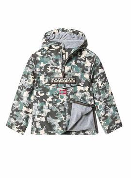 Giacca Napapijri Rainforest Camouflage For Boy