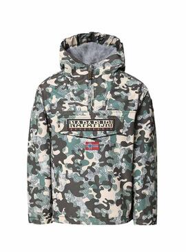 Giacca Napapijri Rainforest Camouflage For Boy