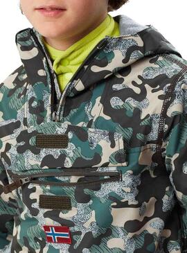 Giacca Napapijri Rainforest Camouflage For Boy