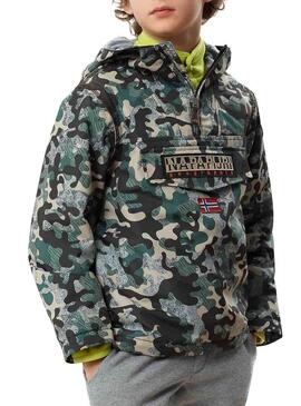 Giacca Napapijri Rainforest Camouflage For Boy