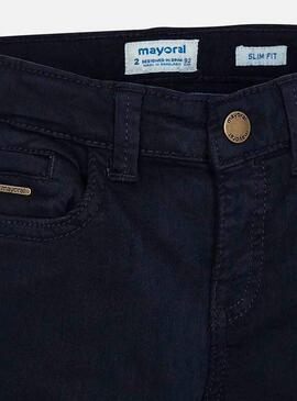 Pantaloni Mayoral 5 tasche Blu Navy per Bambino