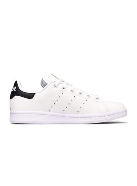 Sneaker Adidas Stan Smith Junior in bianco e nero