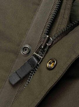 Parka Carhartt Clash Verde Uomo 