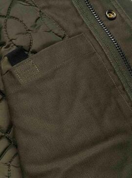 Parka Carhartt Clash Verde Uomo 