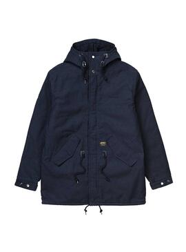 Parka Carhartt Clash Blu Navy Uomo 