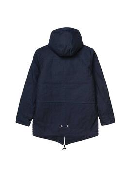 Parka Carhartt Clash Blu Navy Uomo 