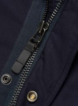 Parka Carhartt Clash Blu Navy Uomo 