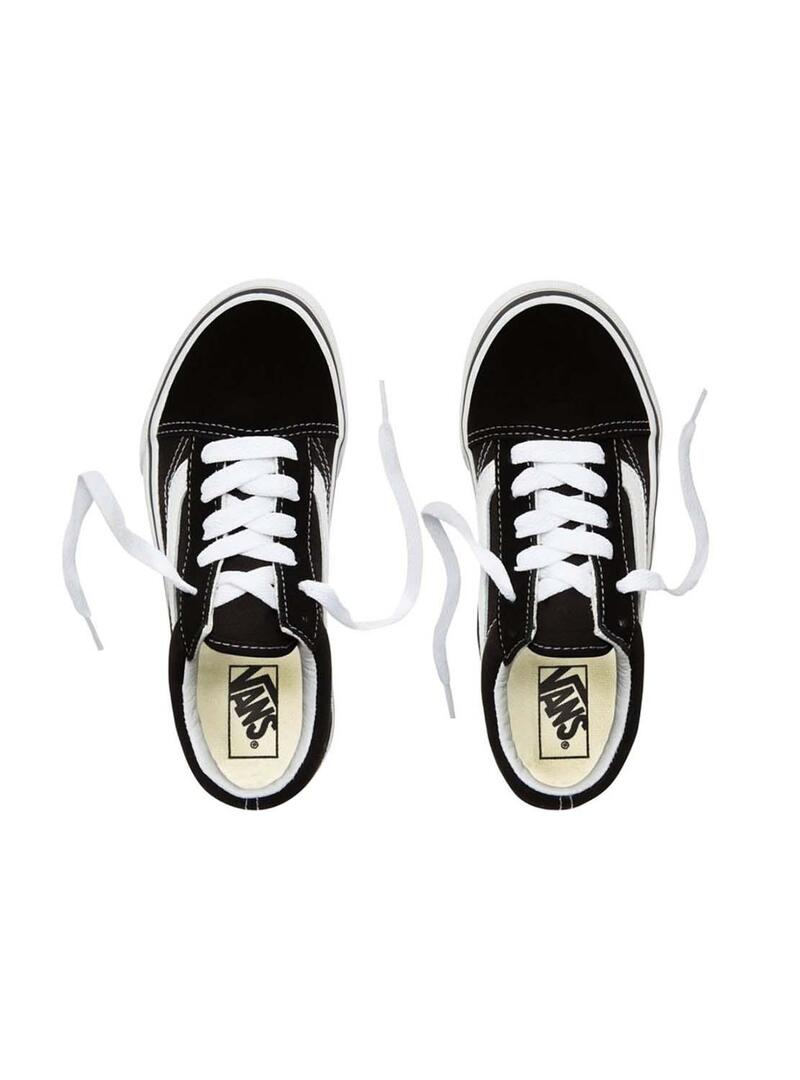 Scarpa Vans Old Skool Nera Bambina e Bambino