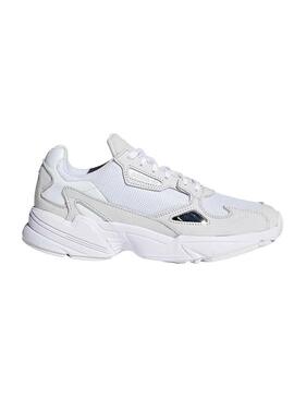 Sneaker Adidas Falcon Bianco Per Donna
