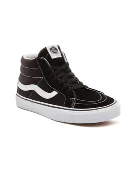 Sneaker Vans Sk8 Mid Black Donna e Uomo