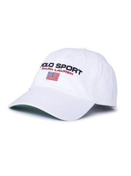 Cappellino Polo Sport Golf Basic Bianco Uomo