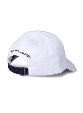 Cappellino Polo Sport Golf Basic Bianco Uomo